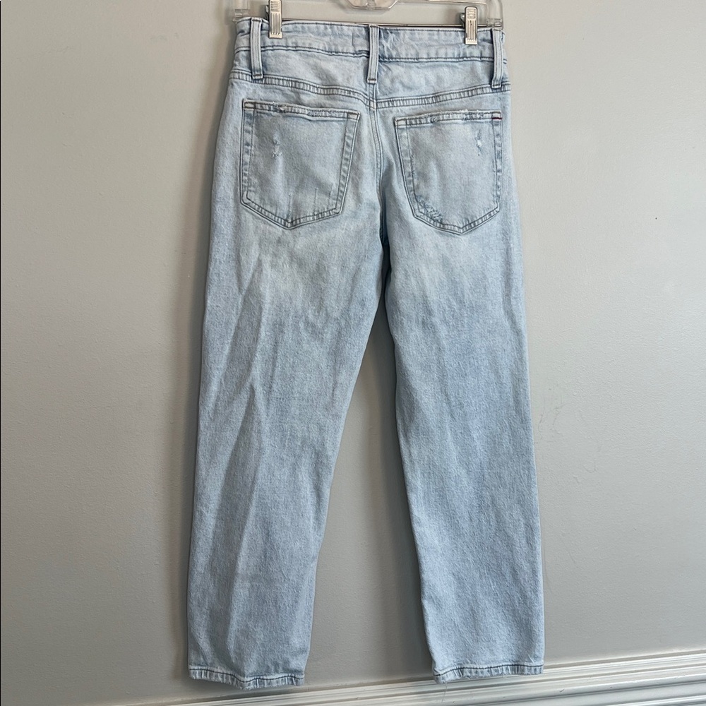 Edgely women’s 4 jeans mid rise cropped distressed relaxed boyfriend - Picture 15 of 16